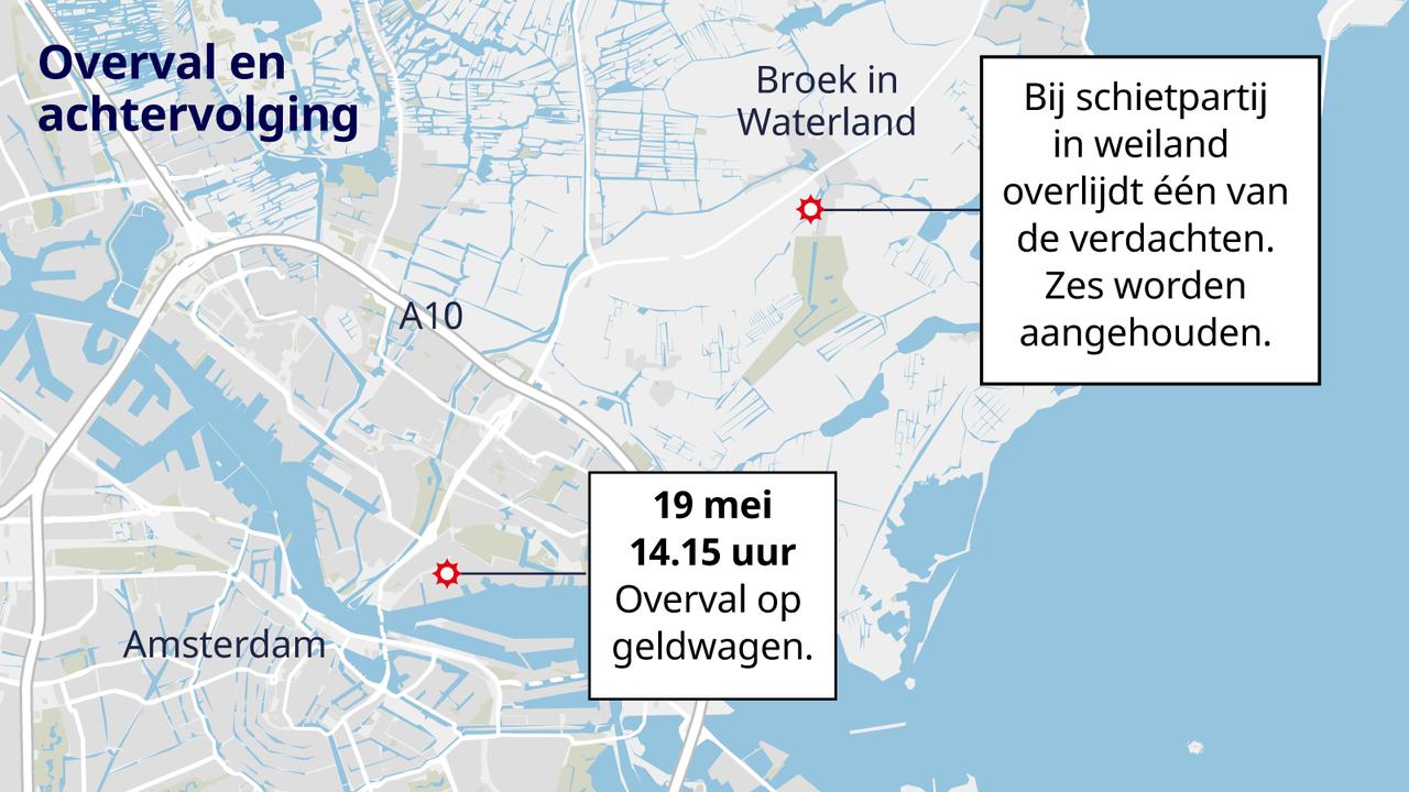 Rechtbank buigt zich over 'wildwestoverval' op waardetransport in Amsterdam