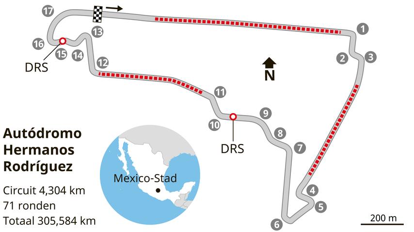 Vooruitblik GP Mexico: Verstappen moet in zijn spiegels kijken