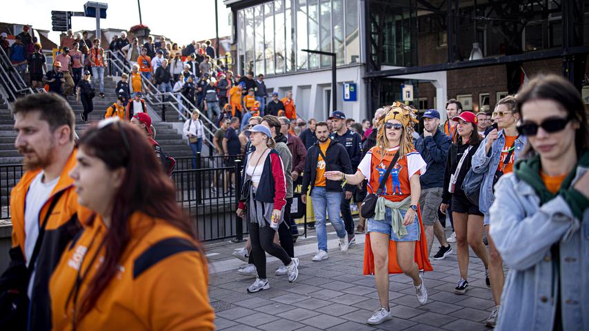 Aantal reizigers met de trein naar Zandvoort voor Formule 1-race stijgt naar recordhoogte