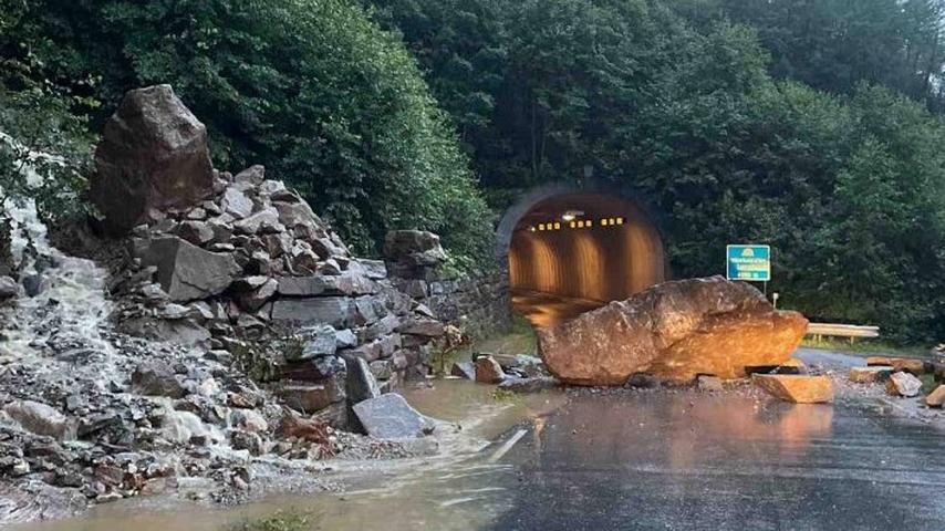 Evacuaties en aardverschuivingen veroorzaakt door noodweer in Scandinavië