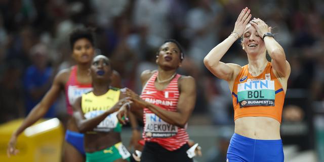 Femke Bol wint wereldtitel op 400 meter horden