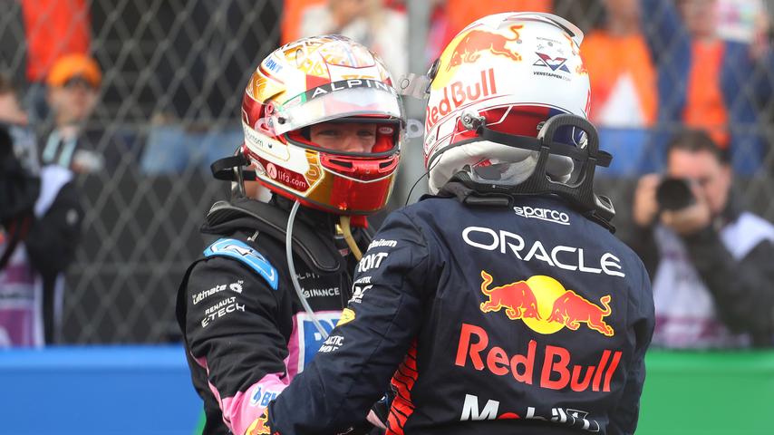 Gasly profiteert van zijn keuze in de eerste ronde: ‘Ik zag een flinke bui aankomen’