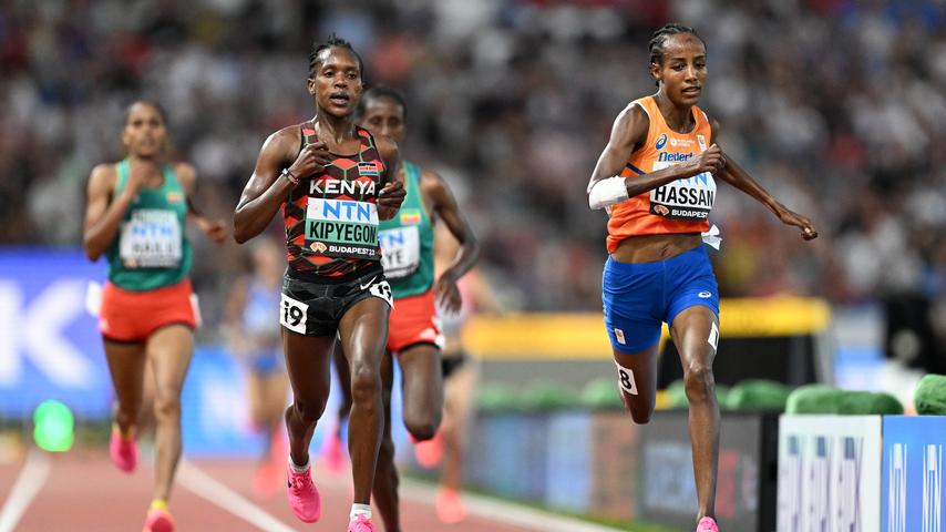 Hassan bereikt 5 km finale en heeft kans op tweede WK-medaille