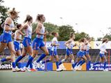 Hockeysters starten EK met overwinning van Spanje met ruime cijfers