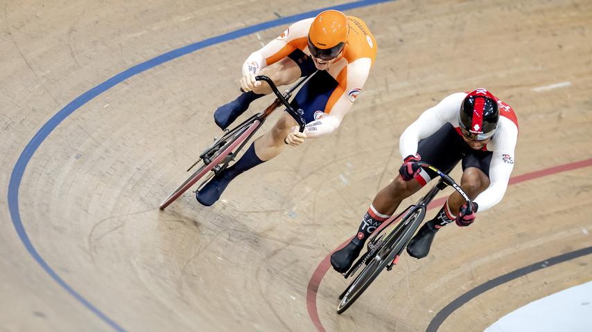 Lavreysen wint vijfde opeenvolgende WK-titel op baanwielrennen sprint