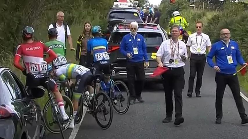 Mathieu van der Poel bedankt voor toegang tot wc tijdens WK-wegrit