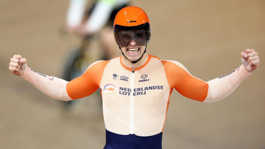 'Nederlandse ploeg wint wereldtitel teamsprint: 'Een heerlijk gevoel van overwinning'