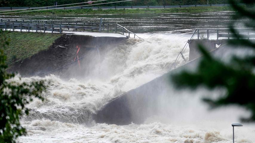 Noorse stuwdam bezwijkt door extreme regenval, situatie onder controle