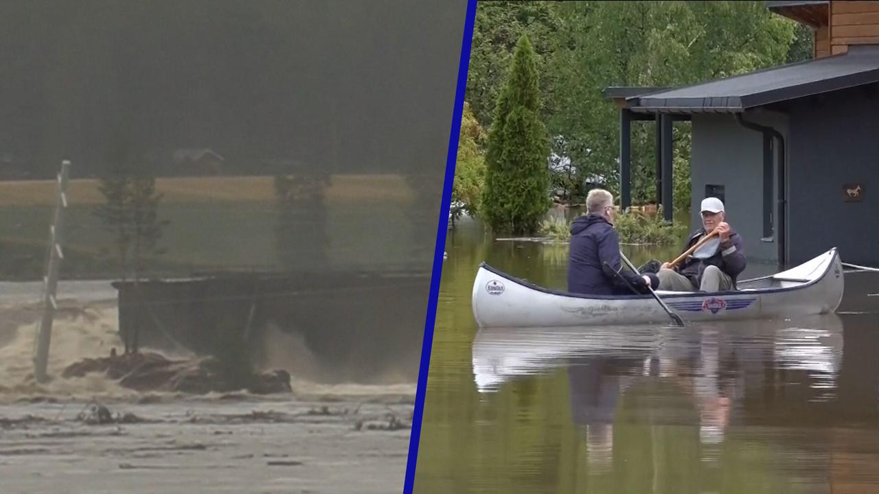 Noorwegen waarschuwt voor meer overstromingen: 'Komende dagen kritiek'