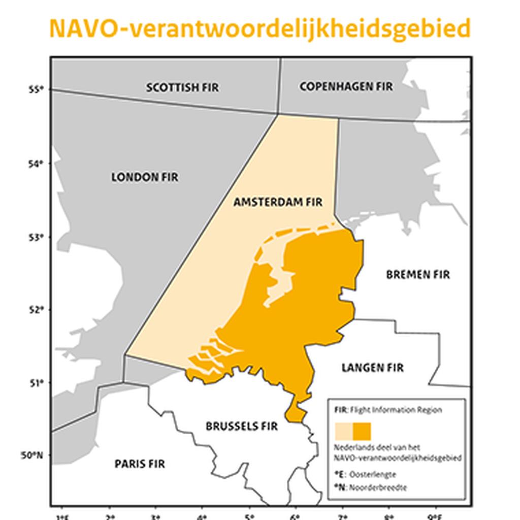 te verdrijvenNederlandse F-16's verdrijven Russische bommenwerpers bij Denemarken