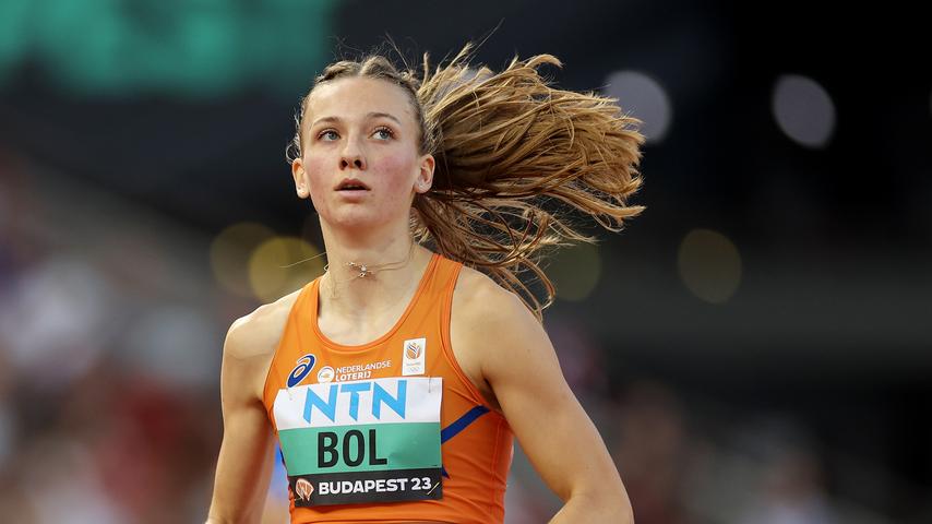 Tweede dag na val, atlete bereikt halve finales 400 meter horden op WK