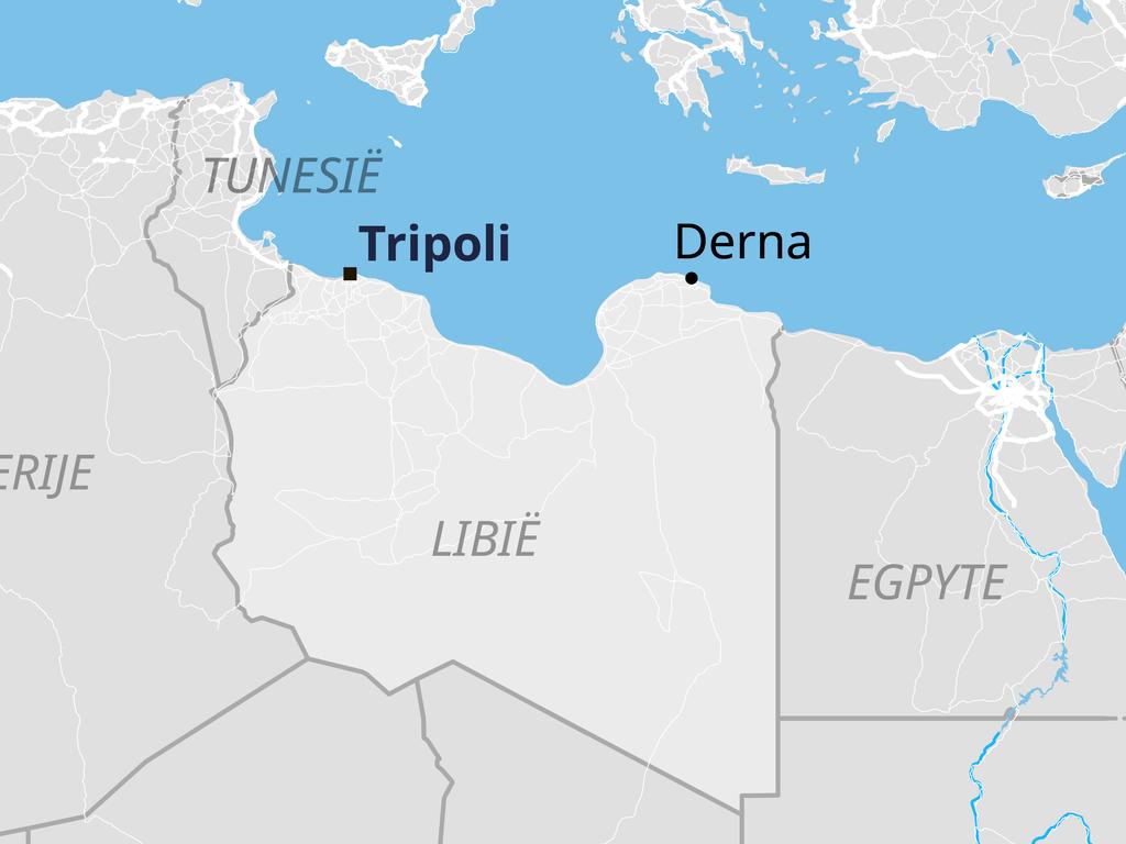 5.200 doden door overstromingen in Libische stad Derna