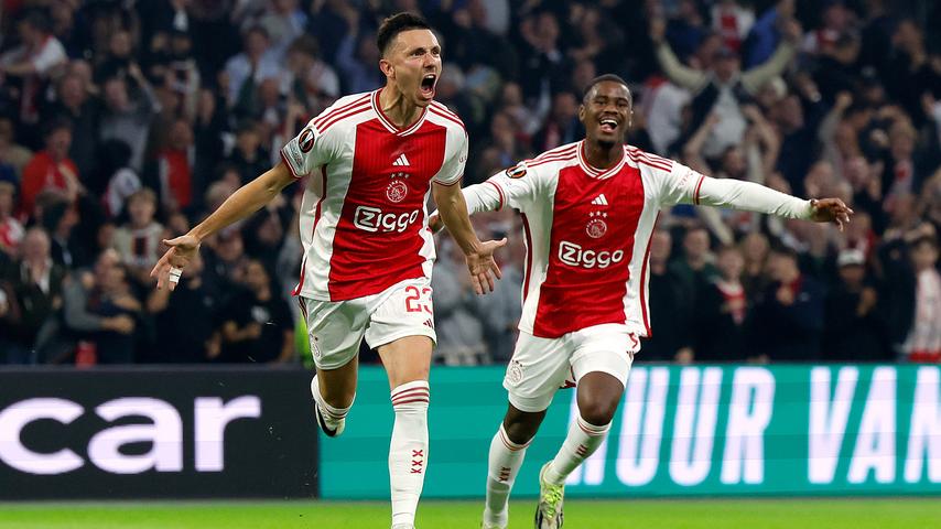 Ajax verliest spectaculair EL-duel tegen Marseille