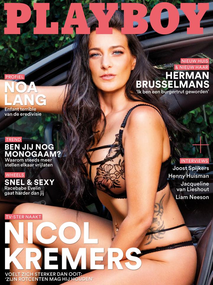 Nicol Kremers, ex-vriendin van Peter Gillis, op cover van nieuwe Playboy: 'Een eer'