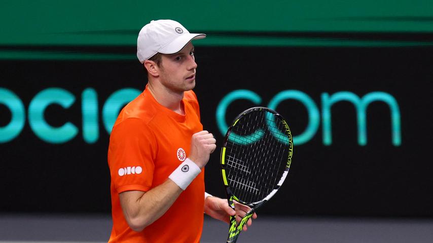 Oranje verliest poulefase Davis Cup tegen Kroatië, maar blijft groepswinnaar