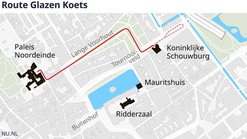 Oranjefans melden zich al vroeg bij Paleis Noordeinde voor zonsopgang