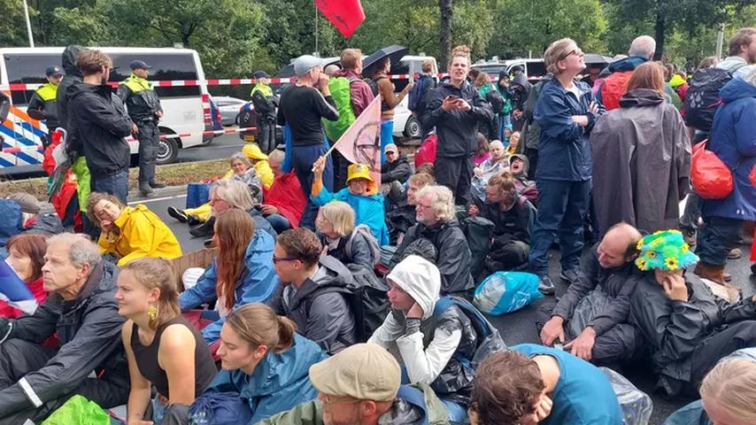 Yolande staakt dagelijkse blokkade van de A12