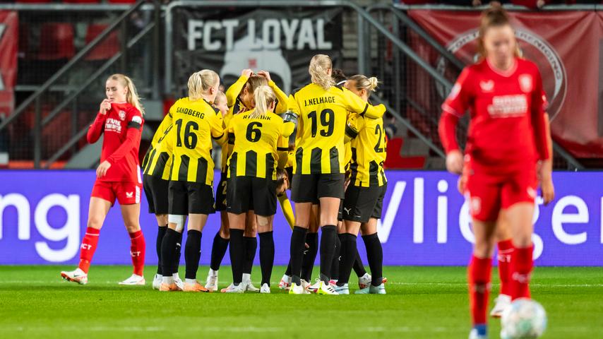 Ajax Vrouwen bereiken Champions League, FC Twente uitgeschakeld