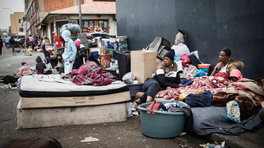 De onzekerheid van de onzichtbare inwoners van Johannesburg