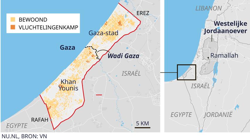 EU roept op tot gevechtspauzes na melding van 50 dode gijzelaars door Hamas in Gaza