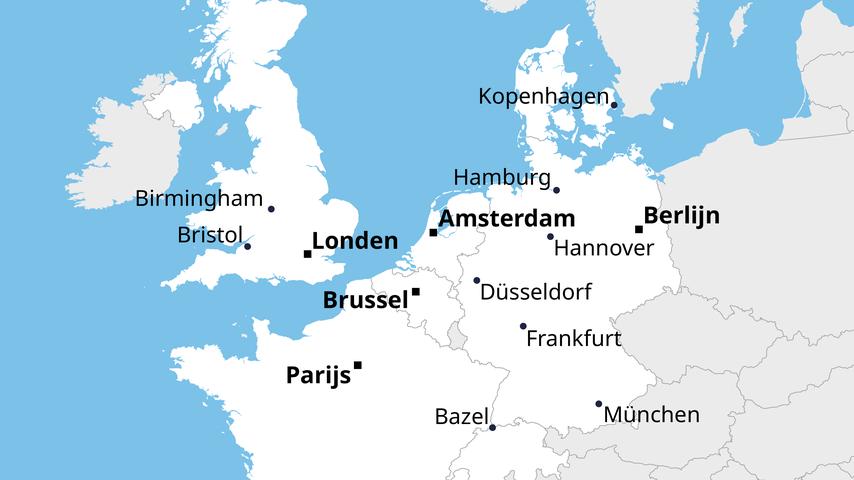 "Internationale trein als alternatief voor het vliegtuig: voorlopig nog geen serieuze optie"