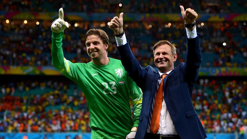 Tim Krul weigerde mee te gaan met Oranje naar het Wereldkampioenschap in Qatar volgens Keeperstrainer Hoek