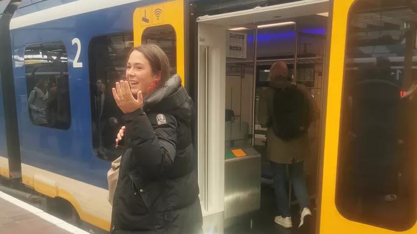 Treinreizigers boos door werkzaamheden aan het spoor