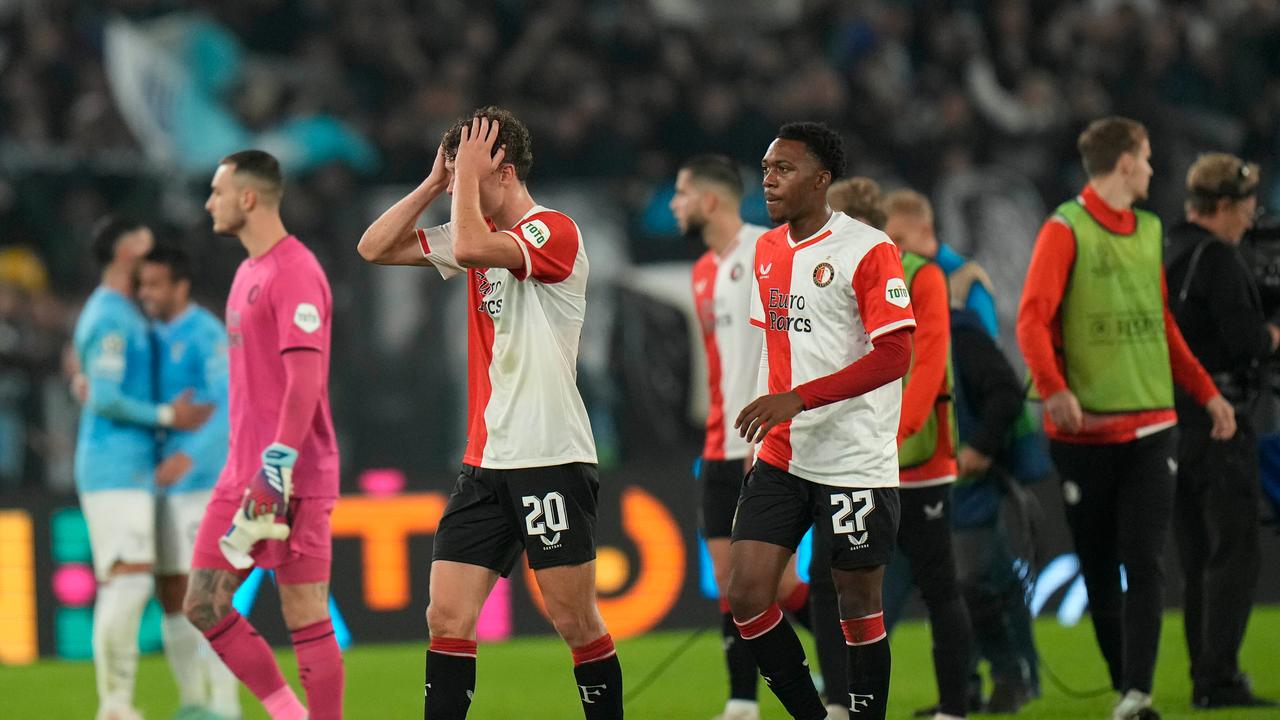 Feyenoord verliest 'perfecte uitwedstrijd' ondanks goed spel