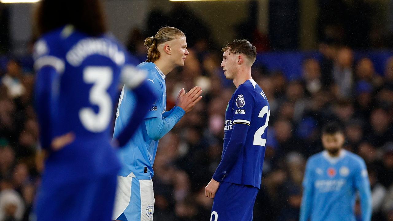 Manchester City kan ondanks goals Haaland niet langs Chelsea in spektakelstuk