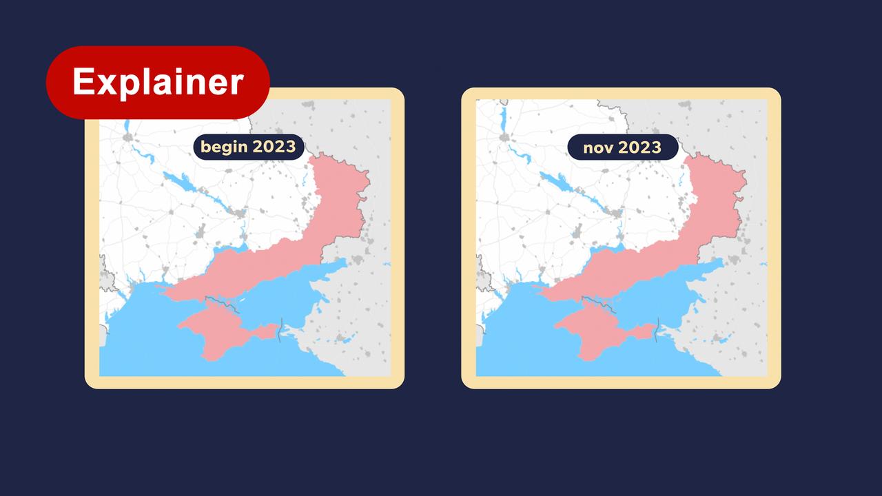 Oekraïense Troepen Steken Rivier Over naar Door Russen Bezet Gebied