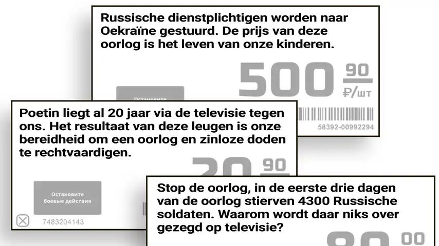 Russische kunstenaar veroordeeld tot 7 jaar gevangenisstraf voor kritiek op oorlog in Oekraïne