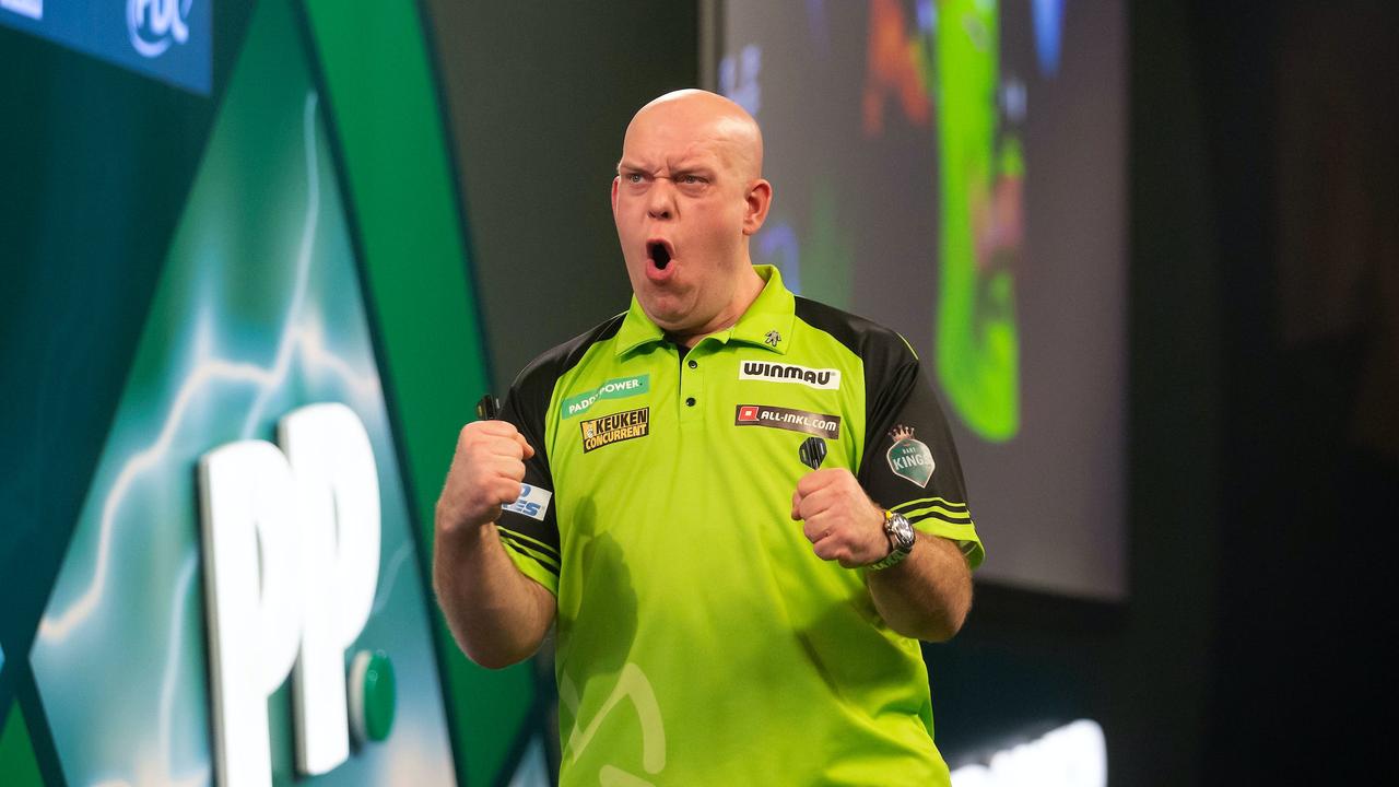 Michael van Gerwen beoordeelt zijn prestatie tegen Richard Veenstra: 'Misschien was hij te lief'