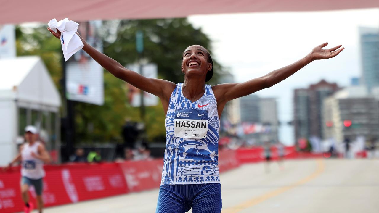 Sifan Hassan bereidt zich voor op de Olympische Marathon in Tokio