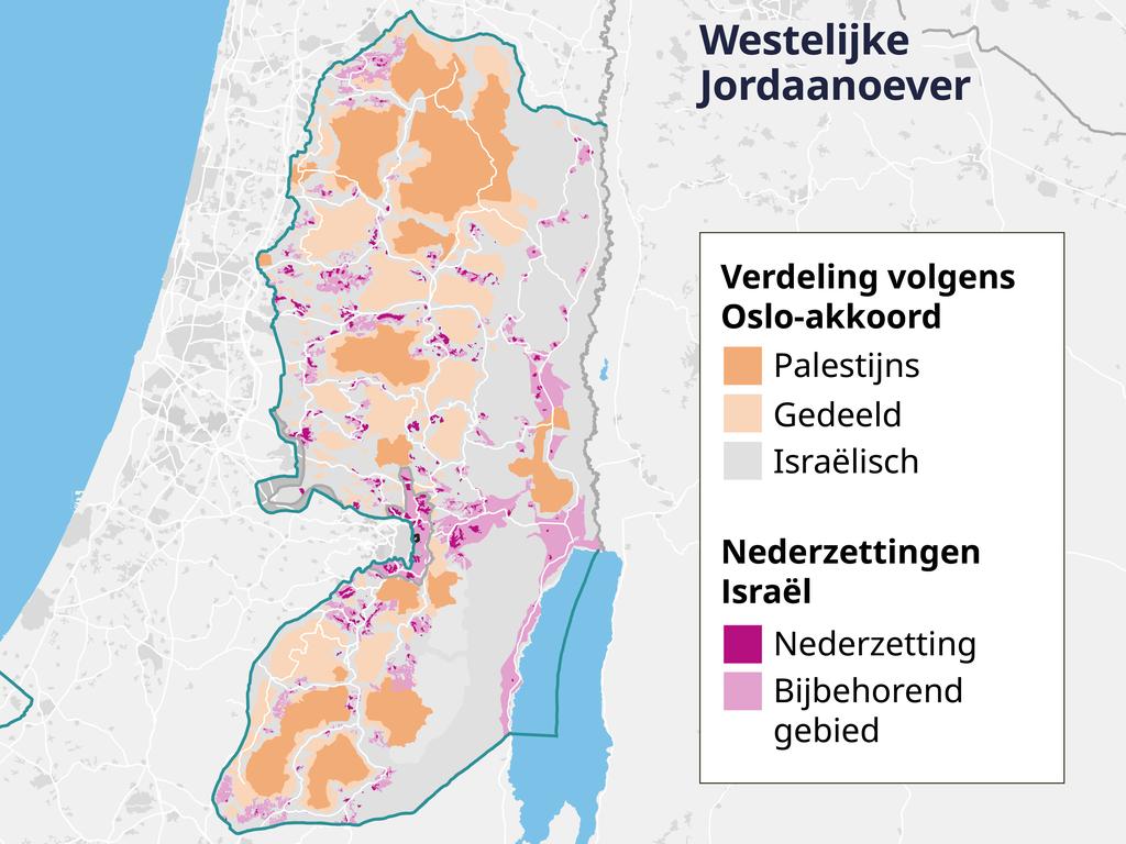 Vijf vragen over extremistische kolonisten op de Westelijke Jordaanoever: een overzicht