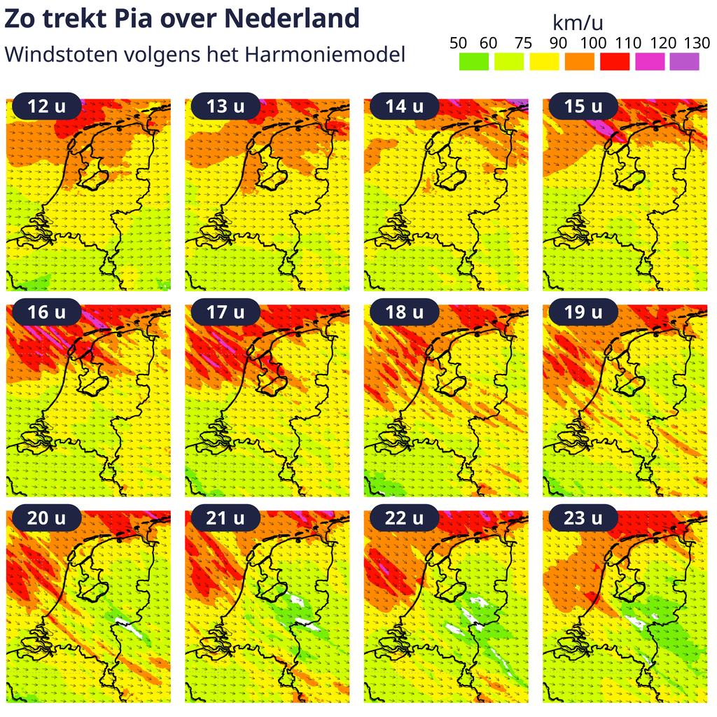 Waarom is deze storm vernoemd naar Pia in plaats van Piet?