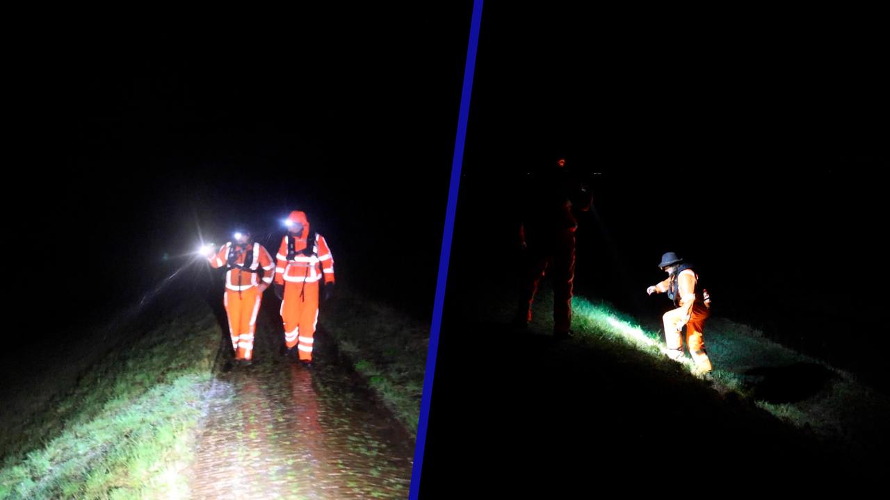 Dijkwachters controleren eerder afgekeurde dijk op Marken