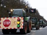 Duitse boeren protesteren tegen minister door veerboot te bestormen